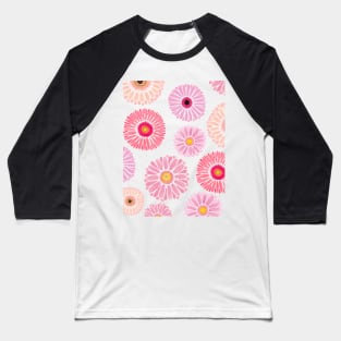 Strong vivid pink gerbera daisies Baseball T-Shirt